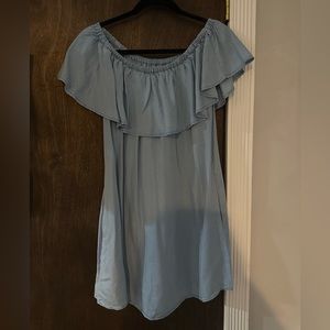 This is a dress from, J for Justify in size Large. It’s loose fitted.